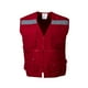 thumbnail image 1 of Chaleco Geologo Multibolsillo X Espalda rojo S, 1 of 2