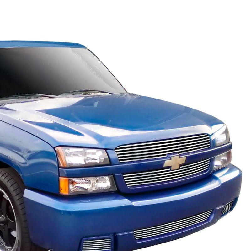 Kit De Parrilla Apg Gr03fgh86s Cromado Pulido De 8 X 6 Mm Para Principal Y Parachoques