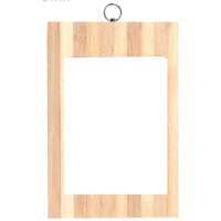 Genérico - Pack 3 Tabla De Picar Rectangular De Bambú 34X24X2 Cm Lisa Madera