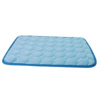 Magideal - Alfombrilla De Refrigeración Para Mascotas: Alfombrilla De Refrigeración Para Mascotas Portátiles Y Lavables Para Exteriores, Asientos , Camas Azul S