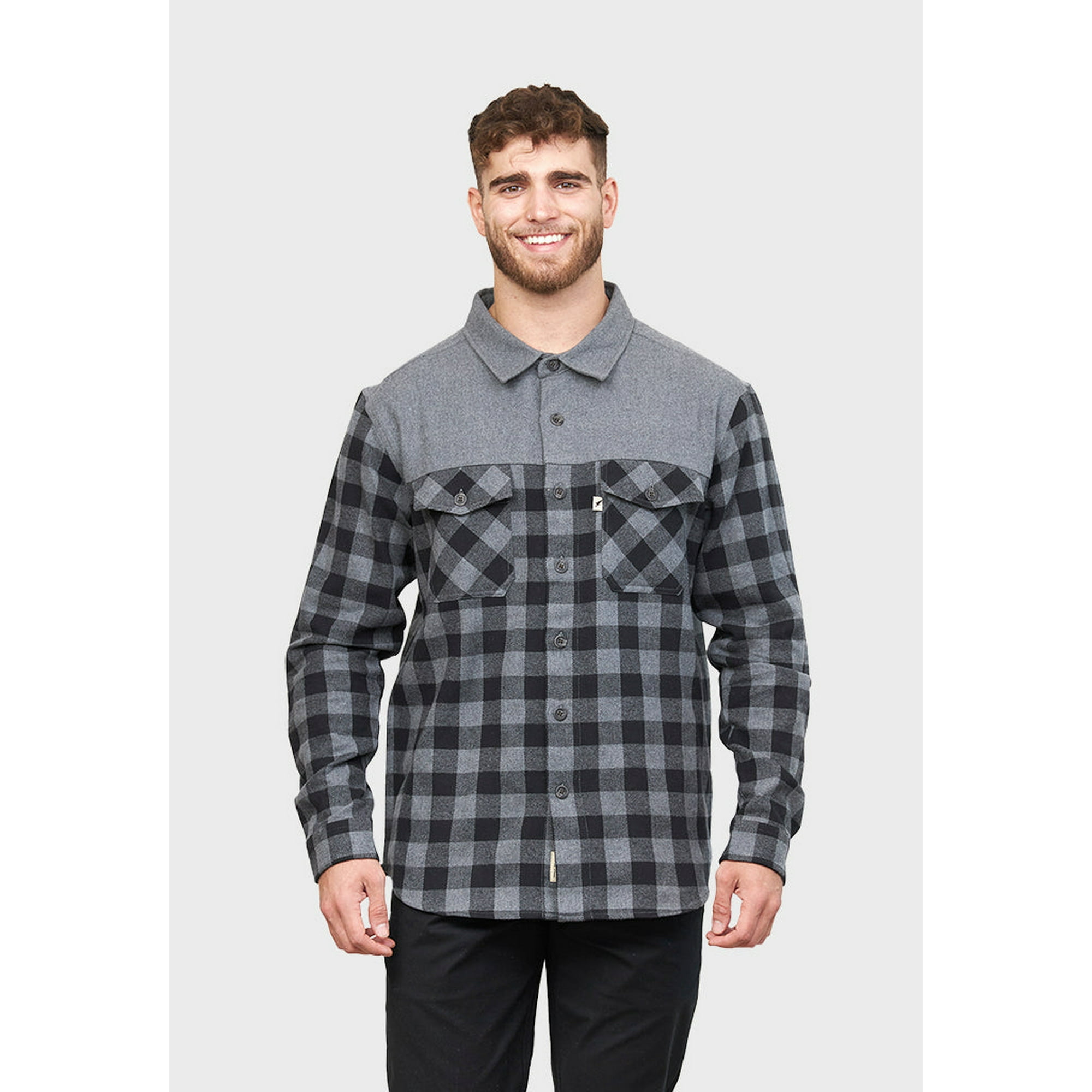 Camisa Longrider Negro Hombre Falcone