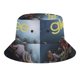 thumbnail image 5 of Glee Fox Sombrero bucket para adultos, gorra de protección solar, sombrero de pescador plegable para viajes al aire libre, pesca y actividades de verano, 5 of 6