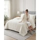 thumbnail image 2 of Cubrecama 2 plazas Pana de Terciopelo Premium "Dale a tu dormitorio un toque elegante", 2 of 6