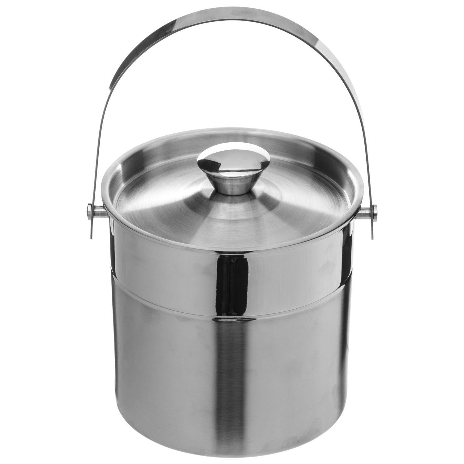 Hielera Con Tapa De Acero Inoxidable 18cm Secret De Gourmet