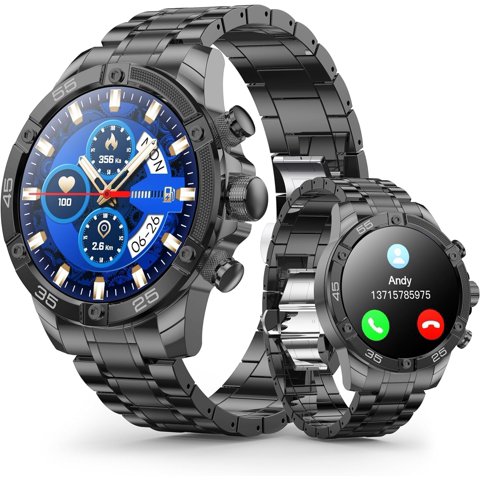 Reloj Inteligente Ohugna 1.53"" Hd Llamadas Por Bluetooth