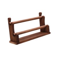 Ioensy - Soporte De Madera Para Pulseras Y Brazaletes, Estable Para Accesorios De Joyería, Transmisión En Vivo, 2 Niveles