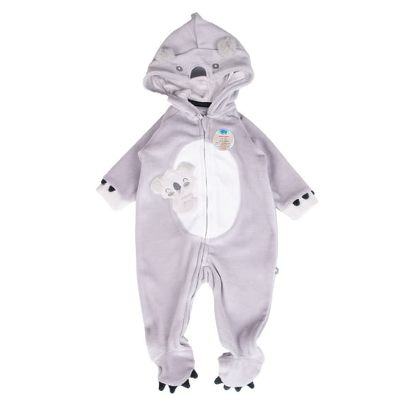 Osito Bebé Niño Gris Pillin