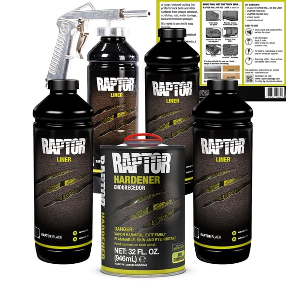 Kit de Forro para Caja de Camioneta U-POL RAPTOR 4L Negro