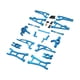 thumbnail image 5 of 1/16 RC Piezas De Automóvil Partes Del Vehículo DIY ACCS RC SUMINARSOS DE ACUERDO PARA M163 RC SUV SKY AZUL, 5 of 5