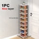 thumbnail image 1 of 1pc Stackable Shoe Rack for Small Spaces - Easy to Assemble and Organize Your Footwear, 1 of 3