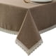 thumbnail image 1 of Mantel EHouseHome 152 cm de Lino Sintético con Encaje, Impermeable y Resistente al Aceite, 1 of 6