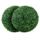 thumbnail image 1 of Bola topiaria artificial Sunnyglade para plantas, 33 cm, madera de boj sintética, 2 unidades, 1 of 7