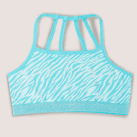 Lady Genny - Top Infantil De Algodón Con Elástico Glitter