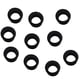 thumbnail image 1 of 10 piezas de caucho negro caña de pescar titular pole resto rack insertar protectores, 1 of 3