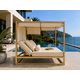 thumbnail image 3 of Cama balinesa moderna , king, crudo, 3 of 4