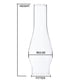 thumbnail image 3 of Chimenea de vidrio transparente B&P Lamp de 6.7 cm x 25.4 cm para Rayo, 3 of 8