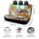 thumbnail image 2 of Fondo de Omar y Hana-theme Car Rear Seat Covers Back Elastic Flexible Car Seat Covers Decorative Fits Most Cars 120x59x76cm, 2 of 6