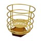 thumbnail image 1 of Cesta De Almacenamiento De Cápsulas De Café, Organizador De Cápsulas De Café Para Encimera, Bar, Restaurante, Dorado, Peque?o, 1 of 5