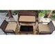 thumbnail image 3 of Juego de Living Terraza Doral 4 Personas cojines impermeables, símil ratan, 3 of 11