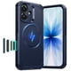 thumbnail image 1 of Funda de teléfono ESR para iPhone 17 Cyber Series, color azul marino, 1 of 7