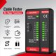 thumbnail image 2 of Comprobador de cables de red HABOTEST HT812A RJ45, puerto RJ11, 60 V, 2 of 9