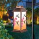 thumbnail image 1 of Farol Solar Fussion para Exterior Impermeable con Colibrí - 1 unidad, 1 of 8