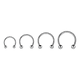 thumbnail image 1 of Piercing Circular Barbell Acero Quirurgico 316l 4und 1 C/u, 1 of 3