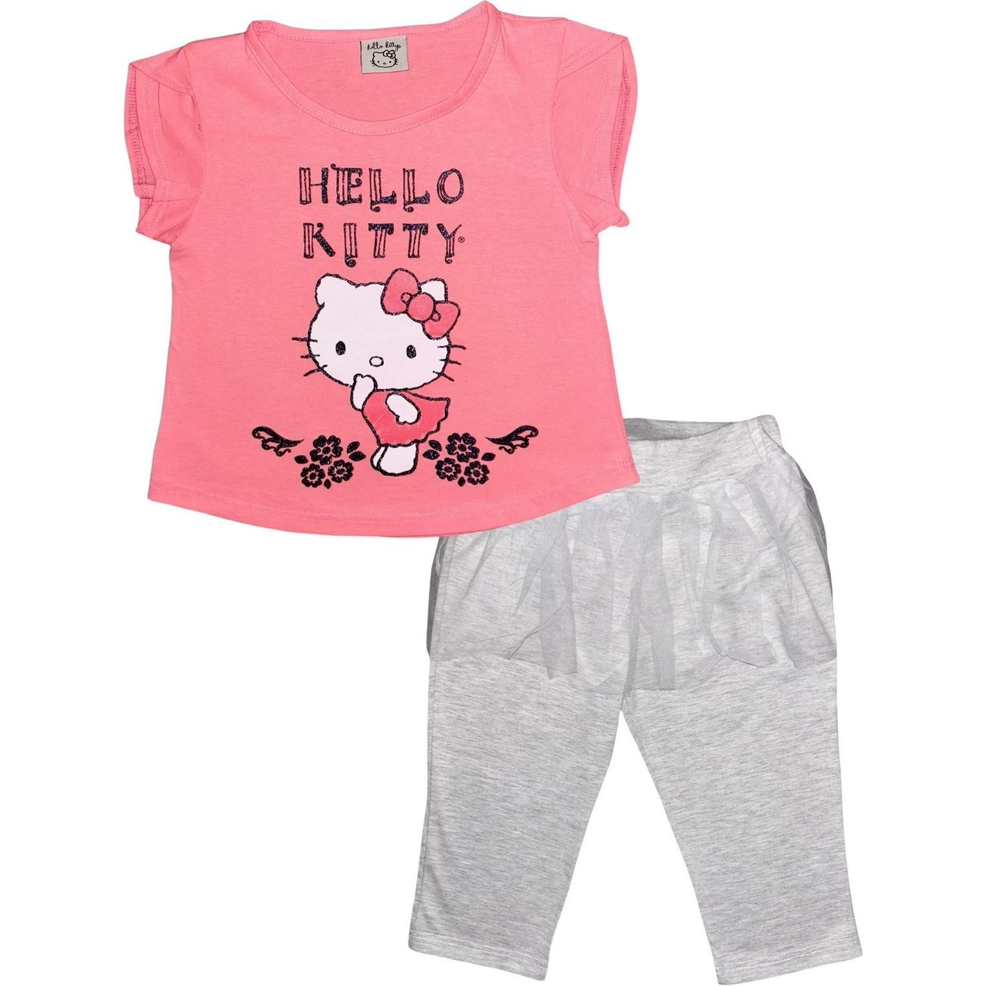 Pijama Niña Hello Kitty Rosa 6