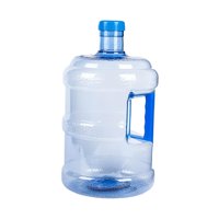Magideal - Contenedor De Agua 7,5 L Grande Miuth Redondo Reutilizable Fácil De Transportar Contenedor De Agua Embotellada Cubo De Agua Camping Jarra De Almacenam