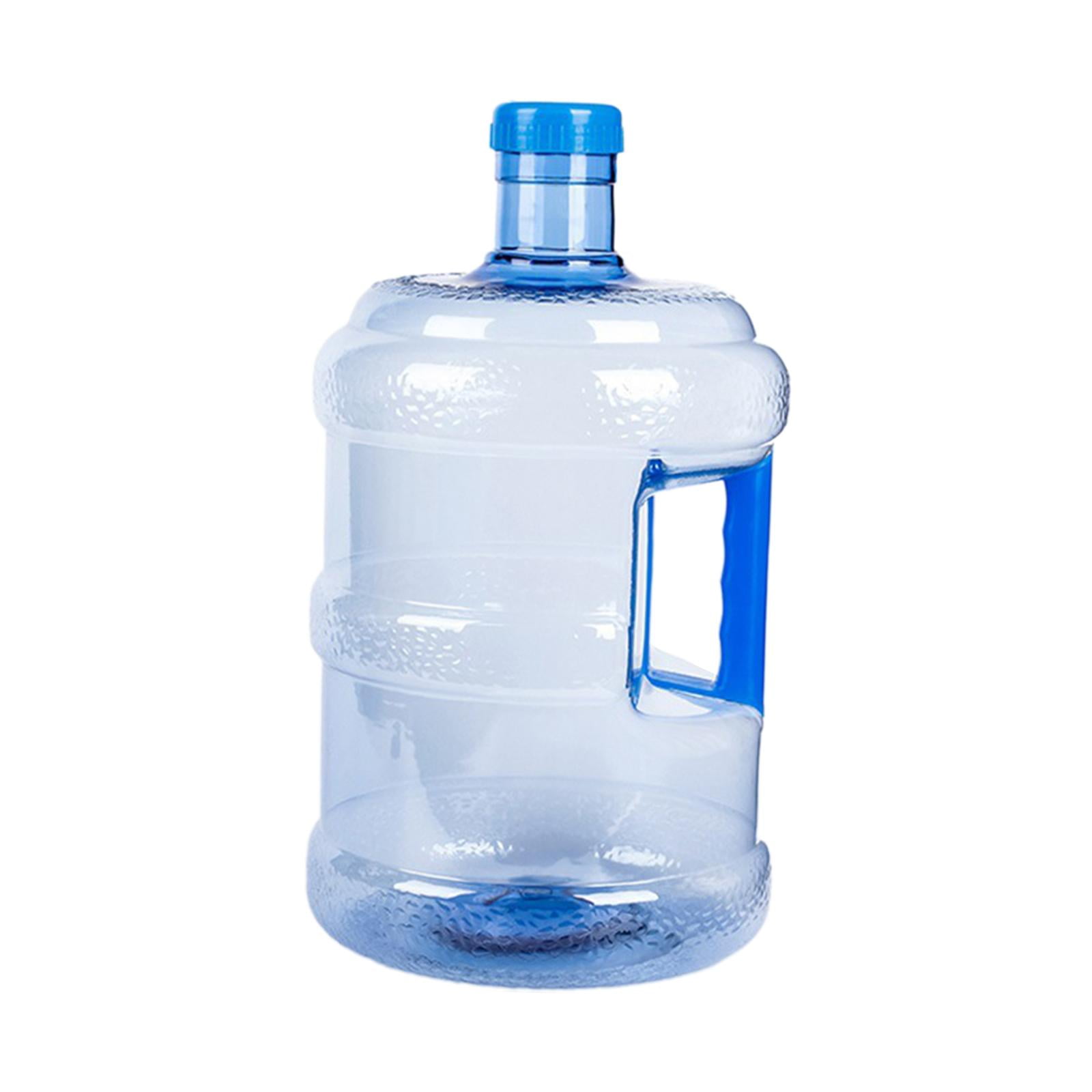 Magideal - Contenedor De Agua 7,5 L Grande Miuth Redondo Reutilizable Fácil De Transportar Contenedor De Agua Embotellada Cubo De Agua Camping Jarra De Almacenam