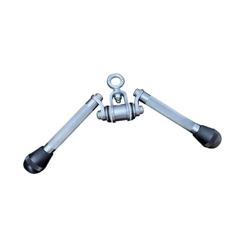 Ioensy - Tricep Press Down Bar De Acero V Barra V Bar Para El Entrenamiento De Resistencia Al Edificio Del Cuerpo