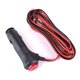 thumbnail image 2 of Conector del cable de alimentación del alumbrador de coche de 3m 12V 24V con interruptor, 2 of 2