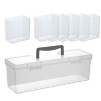 Magideal - Contenedores De Almacenamiento De Espaguetis, Contenedor De Almacenamiento De Alimentos, Recipiente Hermético Para Almacenamiento De Pasta Para Cocina Mango Negro