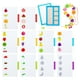 thumbnail image 3 of Juego de Memoria con Bloques, Juego de Coincidencias de Madera, Frutas, 3 of 3