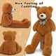 thumbnail image 3 of Oso de peluche Mao Golan, tamaño grande, marrón, 120 cm, 3 of 3