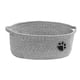 thumbnail image 3 of Cesta de almacenamiento de cuerda tejida con asas, organizador vacío, diseño apilable, cesta pequeña para artículos diversos del hogar, multiusos y ad Gris, 3 of 5