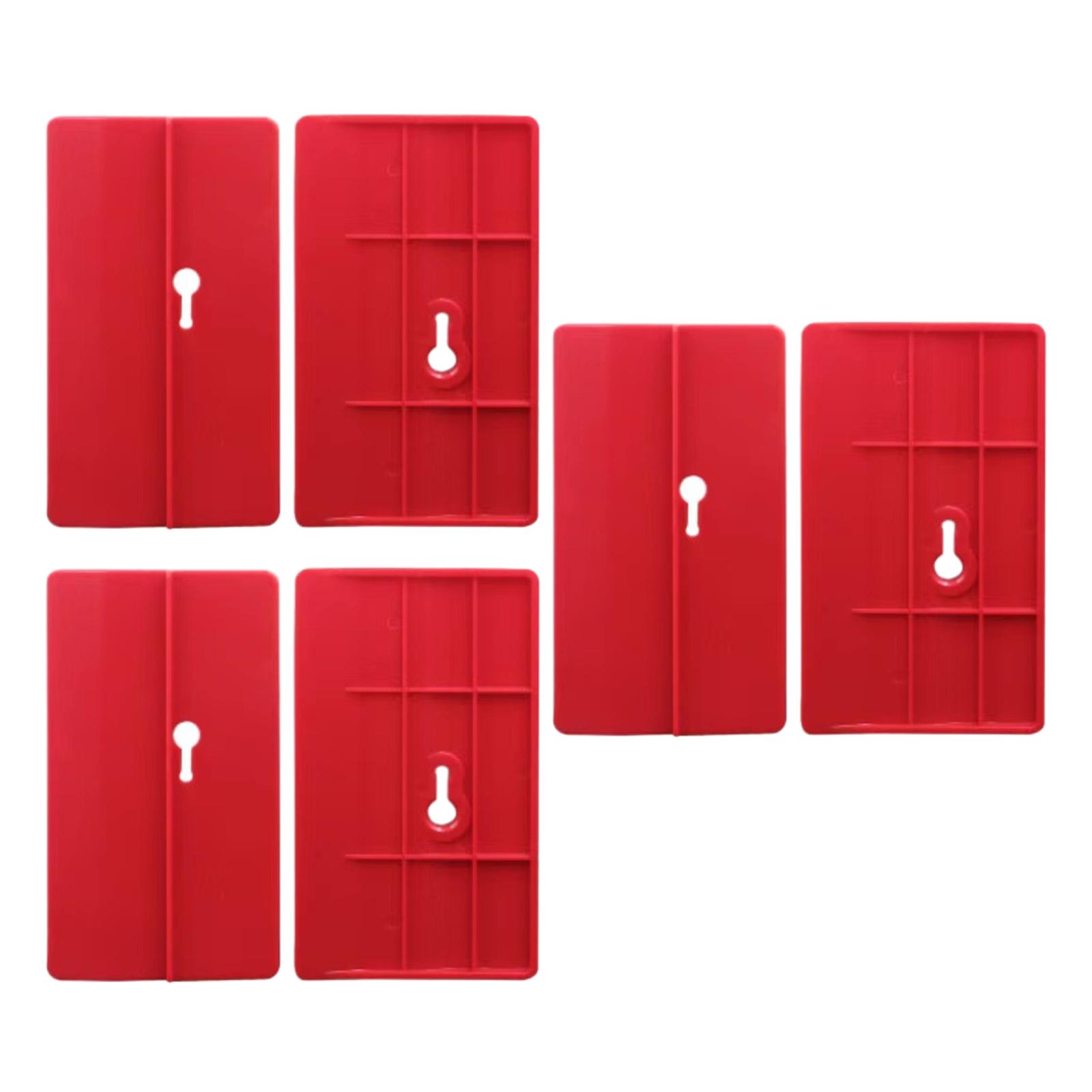 Ioensy - 6X Herramienta De Montaje De Paneles De Yeso Herramienta De Carpintero Herramienta De Fijación De Paneles De Yeso