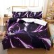 thumbnail image 1 of Anime Satoru Gojo Duvet Quilt Cover Bedding Set, Comforter Cover Modern Bedding Set For Kids Boys Girls Teens Young Man Room Decor 3-Piece Set Soft Microfiber with Zipeer Closure(J, 1 of 3