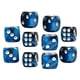 thumbnail image 4 of Paquete De 10 Dados De Seis Caras, Juguetes De Fiesta Opacos Para DND RPG, Ense?anza De Matemáticas, Negro, 4 of 5