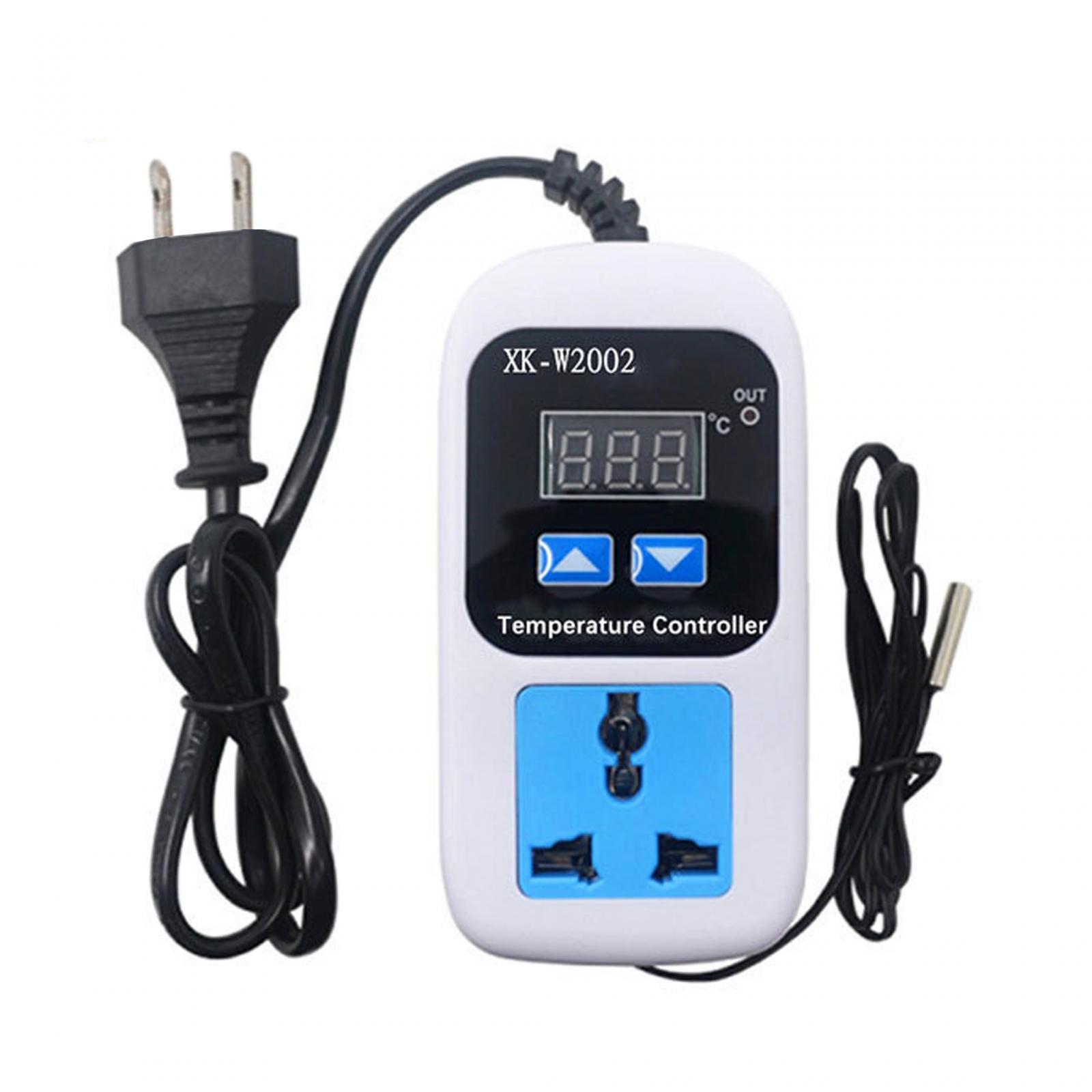 Ioensy - Interruptor Controlador De Temperatura Digital Compacto Para Acuario Terrario Reptil