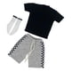 thumbnail image 3 of Camisetas De Muñeca De 12 Pulgadas A Escala 1/6 Para Figura De Acción Coleccionable Masculina De 12 Pulgadas Negra, 3 of 5