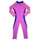 thumbnail image 4 of Traje de baño entero de niña fucsia Talla 4, 4 of 5