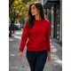 thumbnail image 3 of Poleron Cuello Redondo Polo 300g Basico Unisex Para Estampar L-xl Rojo Lisa, 3 of 3