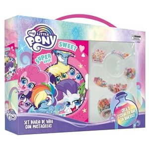 Hasbro - Diario De Vida Y Mostacillas 25X20 Cm Movie My Little Pony