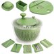 thumbnail image 1 of SUSTEAS Salad Spinner Large, Lettuce Spinner with 5 Blades, 1 of 3