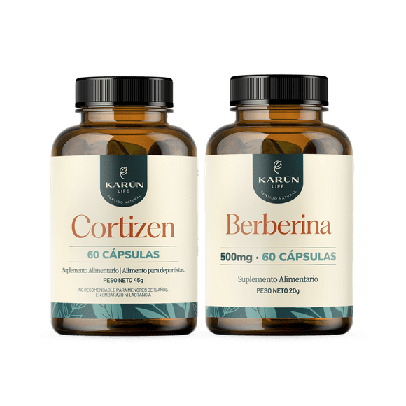 Pack Cortizen + Berberina 120 Cap Karun Life