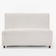 thumbnail image 3 of 49" Beige boucle cover Fabric Loveseat - 25D High-Density Sponge Cushion, Light Brown Legs , Modern Sofa for Living Room, 3 of 3