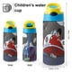 thumbnail image 2 of Jorge Encoge Botella de Agua con Tapa Pop Top de Un Toque, Acero Inoxidable, a Prueba de Fugas, para Deportes, Botella Infantil azul 12 oz, 2 of 6