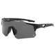 thumbnail image 3 of POLASUP GAFAS LENTES DE SOL Gafas de sol deportivas negras con lentes oscuros y diseño ergonómico. Protección UV 400, ligera y resistente. Ideales para ciclismo, running y actividades, 3 of 9