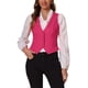 thumbnail image 1 of INSPIRE CHIC Chaleco de Mezclilla para Mujer Cuello en V con Botones Chaleco Casual de Jean sin Mangas XL Rosa Fucsia, 1 of 5